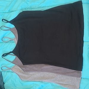3 shelf bra tanks
